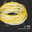 Tub LED flexibil NeonFlex galben Vtac VT-555 24V, SKU-2518 10m