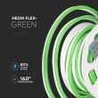Tub LED flexibil NeonFlex Vtac verde VT-555 24V, SKU-2517 10m