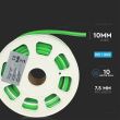 Tub LED flexibil NeonFlex Vtac verde VT-555 24V, SKU-2517 10m