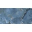 Gresie portelanata rectificata Oni Blue, finisaj lucios, 60x120, culoare albastru