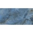 Gresie portelanata rectificata Oni Blue, finisaj lucios, 60x120, culoare albastru