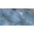 Gresie portelanata rectificata Oni Blue, finisaj lucios, 60x120, culoare albastru
