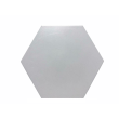 Gresie gri inchis finisaj mat hexagonala portelanata Element Acero, M137, 23x27 cm