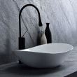 Lavoar pentru blat, ceramic Rea Royal 60 culoare alb, finisaj lucios, 615 mm x 355 mm