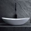 Lavoar pentru blat, ceramic Rea Royal 60 culoare alb, finisaj lucios, 615 mm x 355 mm