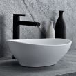 Lavoar pentru blat, ceramic Rea Sofia mini white culoare alb, finisaj lucios, 340 mm x 270 mm