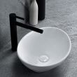 Lavoar pentru blat, ceramic Rea Sofia mini white culoare alb, finisaj lucios, 340 mm x 270 mm
