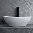 Lavoar pentru blat, ceramic Rea Sofia mini white culoare alb, finisaj lucios, 340 mm x 270 mm