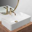 Lavoar pentru blat, ceramic Rea Berta, 560 x 355 x 145 mm REA-U5055