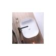 Lavoar pentru blat, ceramic Rea Mona Slim White, 505 x 400 x140 mm, REA-U6300