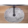 Lavoar pentru blat, ceramic Rea Lara Stone culoare gri, finisaj mat, 350 mm x 485 mm
