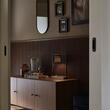 Riflaj Linerio S-Line Mocca, panou decorativ pentru perete, 2650x122x16mm