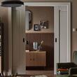 Riflaj Linerio S-Line Mocca, panou decorativ pentru perete, 2650x122x16mm
