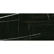 Gresie portelanata rectificata Sahara Noir, finisaj lucios, 60x120, culoare negru
