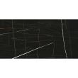 Gresie portelanata rectificata Sahara Noir, finisaj lucios, 60x120, culoare negru