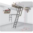 Scara modulara metalica pentru acces pod/mansarda Fakro LMP, 60x144x366 cm