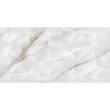 Gresie Statuario, model piatra, 6060-0352, 60 x 30 cm, culoare alb, finisaj mat