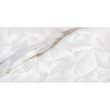 Gresie Statuario, model piatra, 6060-0352, 60 x 30 cm, culoare alb, finisaj mat