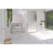 Gresie Statuario, model piatra, 6060-0351, 60 x 30 cm, culoare alb, finisaj mat