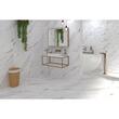 Faianta Statuario, model marmura, 2051-0207, 50 x 25 cm, culoare alb, finisaj lucios
