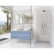 Gresie Statuario, model piatra, 6060-0351, 60 x 30 cm, culoare alb, finisaj mat