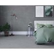 Gresie portelanata rectificata Stoneline tip piatra, 60x60 cm, culoare antracit, finisaj mat