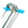 Fereastra de mansarda cu articulare mediana FTU-V U3, include rama EZV-A-XDP, Fakro