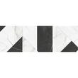 Faianta rectificata tip marmura, model geometric Vernazza Regio, 30x90 cm, finisaj mat