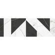 Faianta rectificata tip marmura, model geometric Vernazza Regio, 30x90 cm, finisaj mat