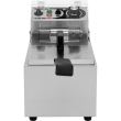 Friteuza  6L, 2kw, 220x130x100mm YG-04608