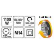 Polizor unghiular 1100W 125mm YT-82101