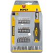 Set biti cu maner TOPEX 39D522