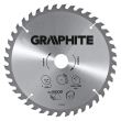 Lama circulara pentru fierastrau 165x30 mm, 30 dinti GRAPHITE 57H654