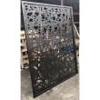 Poarta pietonala din tabla debitata cu plasma N280 1940 x 990 mm