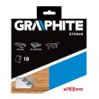 Lama circulara pentru fierastrau 165x30 mm, 18 dinti GRAPHITE 57H648