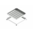 Capac OZ URBAN ASCUNS patrat 600x600 PL 500X500 Hext 120 Hin 80 cu inchizator B125