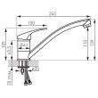 Baterie stativa bucatarie Basic BBC4 FERRO