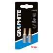 Set 2 biti TX20x25 mm GRAPHITE 57H973
