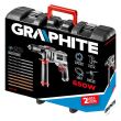 Bormasina cu percutie 650W + 10 burghie GRAPHITE 58G736