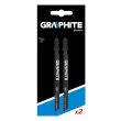 Set 2 lame pentru fierastrau vertical 75x100 mm 8TPI GRAPHITE 57H764