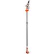 Fierăstrău electric telescopic pe acumulator RURIS 1424E, 20 V, 4 Ah, cu tehnologie alfa up