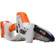 Fierăstrău electric telescopic pe acumulator RURIS 1424E, 20 V, 4 Ah, cu tehnologie alfa up