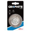 Perie sarma inox cu ax GRAPHITE