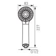 Para dus 3 functii Cortessa S330 FERRO