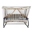 Balansoar de gradina Ines Cream, 3 locuri, Mirpol
