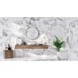 Gresie Invisible Gray model marmura, 60x120 cm, culoare gri, finisaj lucios