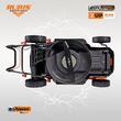 Masina de tuns gazon Ruris DAC 3324e, cu acumulator si incarcator, Baterie: Li-ion 20v, 4 Ah Latime de taiere: 33 cm