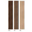 Riflaj Linerio M-Line Mocca, panou decorativ pentru perete, 2650x122x16mm