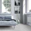 Gresie portelanata Nordicwood Grey, model lemn, tip parchet, finisaj mat, 15x90 cm, culoare gri