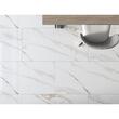 Gresie SG Gaios, dimensiune 60x120 cm, tip marmura, culoare alb, finisaj mat